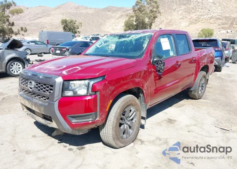 2025 Nissan Frontier Sv 4X2 z USA, uszkodzony, nr VIN 1N6ED1EJ1SN621686